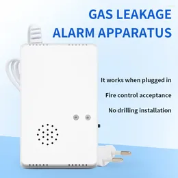 Gas Leak Detector High Sensitivity Combustible Methane Propane CH4 LPG LNG Sound Alarm Natural Warning For Home Security
