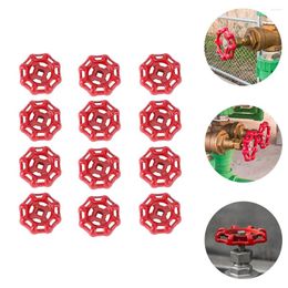 Kitchen Faucets 12 Pcs Valve Hand Wheel Stainless Steel Handles Hose Decorative Wheels Water Pipe Fittings Gate