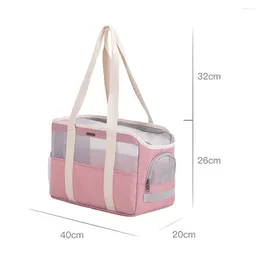 Cat Carriers Breathable Portable Casual Travel Bags Puppy Carrying Bag Waterproof Foldable Outdoor Pet Dog Carrier Handbag