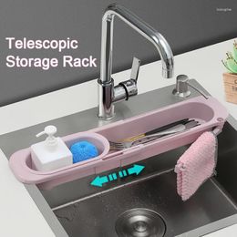 Hooks Philtre Sink Storage Rack Kitchen Organisers Hanging Rod For Towel Soap Sponge Holder Dishwashing Cloth
