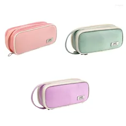 Large Capacity Pencil Case Pen Bag Desk Organizers Stationery Collect D5QC