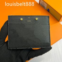 Designer wallet Men women card holder luxury Purse Mini Wallet designers Genuine Leather Wallets Key Pocket Interior Slot with original box Size11cm*7.5cm