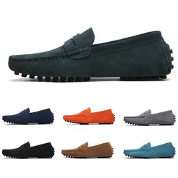 GAI casual shoes for men low white blacks grey red deep light blue orange mens flat sole outdoor shoes