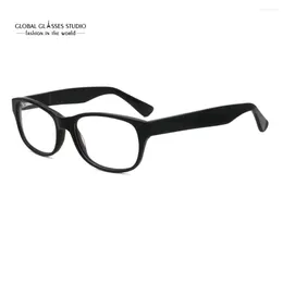 Sunglasses Frames ABP1120 Eyeglasses Unique Optical Glasses Clean Lens Men Women Black Color Acetate High Quality Frame Fashion Classic