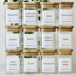 Storage Bottles Food Lid Tea Container Jar Wood Sealed With Bamboo Beans Transparent Canister Square Glass Coffee