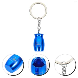 Storage Bottles Urn Memorial Jewelry Ash Key Pendant Mini Chain Pet Container Metal Hanging Ornament Keepsake