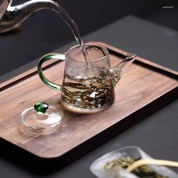 Teaware Sets Kungfu Tea Set Heat-resistant Mini Glass Teapot Japanese Household Small Filter Pot Flower Coffee