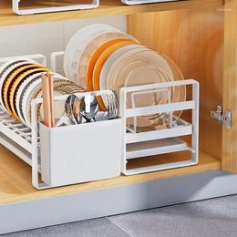 Kitchen Storage Accessories Bowl Rack Shelf Drainer Dish Drying Small Countertop Cabinet Chopsticks Cupboard Organizer