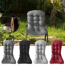 Pillow Patio Chair S Furniture Pad Lumbar Back Office Washable Thickened Plush For Home