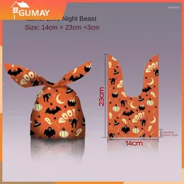 Gift Wrap Bag Printing Halloween Gifts For Children Packaging Supplies Candy Food Grade Material Baking Decoration
