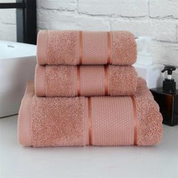 Towel Cotton Bath Set For Bathroom 2 Hand Towels 1 Adult Supermarket Business Travel Sport