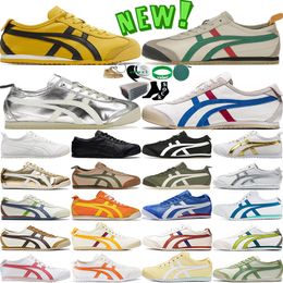 With Box Onitsukas Tiger Mexico 66 Sneakers Mens Womens Casual Shoes Running Tokuten Kill Bill Birch Black White Yellow Beige Birch Peacoat Sport Outdoor Trainers