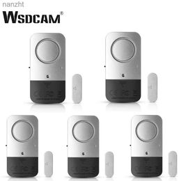 Alarm systems Wsdcam door sensor alarm 120dB wireless door alarm home alarm safety protection window sensor detector Burglar alarm kit WX