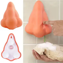 Liquid Soap Dispenser Nose Shower Gel And Sanitizer Bathroom Suction Fast Funny Show Hooks Novelty