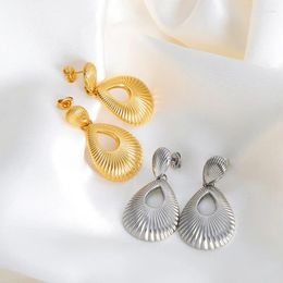 Dangle Earrings Ancient Egyptian Personality Thread Fan-shaped Retro Women's Luxury Temperament Does Not Fade Wholesale