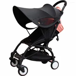 Stroller Parts Baby Sun Shade Pram Pushchair Buggy Sunshade Parasol Rain Canopy Cover Toddlers