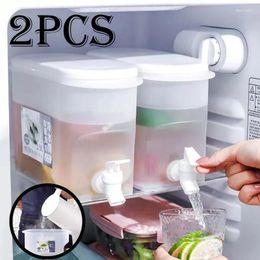 Water Bottles 3.5L Large Capacity Cold Pitcher 1/2 PCS Kettle With Faucet In Refrigerator Iced Beverage Dispenser And Spigot