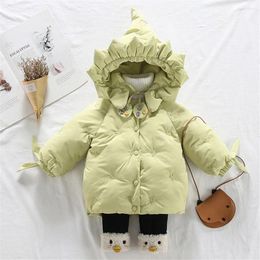 Down Coat Benemake Winter Toddler Girl For Jacket Clothes Windbreaker Baby Warm Kids Snowsuit Children Clothing Outerwear 2-7 T NA418