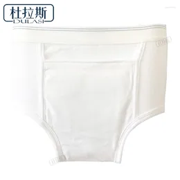 Underpants White Leakproof Boxershort Classic Incontinence Underwear Boxer Shorts Waterproof Cotton Men Boxers S-2XL Comfortable Panties