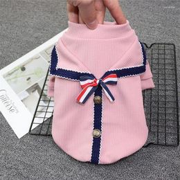 Dog Apparel Sweater Clothes For Small Dogs Winter Warm Pet Clothing Puppy Cat Sweatshirt Chihuahua Costume Coat Cute Student Outfit