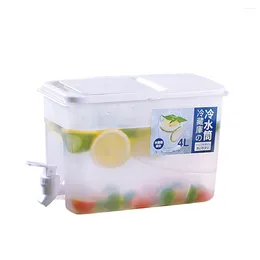 Water Bottles Cold Bucket Home Liquid Buckets Jug Containers Juice Dispenser Holder Beverage Kettle Teapot Tank With Faucet