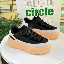 Thick Sole Sneakers for Women Men Comfortable Casual Shoes Youth Anti Slip Trainers