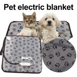 Blankets Electric Blanket For Pet Durable Thermal Mat Heating Pets Bed Winter Warmer Pad Dog Kittens Indoor