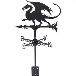 Garden Decorations Halloween Decoration Outdoor Flying Dragon Farmhouse Weather Vane Roof Bracket Wind Direction Indicator Kit For