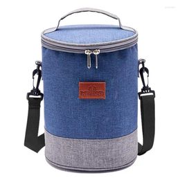 Dinnerware Insulation Lunch Bag Small Round Womens Bags For Work Insulated Box Adult Leakproof High Capacit