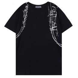 Saint Queen T Shirts Men's T-Shirts Mens Designer T Shirts Black White Cool T-shirt Men Summer Italian Fashion Casual Street T-shirt Tops Tees Plus Size 98179