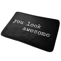 Carpets You Look Awesome Entrance Door Mat Bath Rug Design Key Words Mitch Angelo Nice Are Beautiful