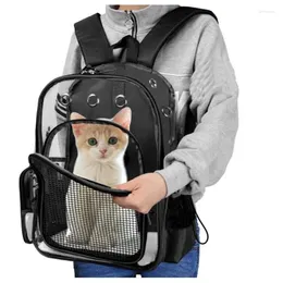 Cat Carriers Bag Breathable Portable Pet Carry Backpack And Dog Outdoor Travel Transparent Space Style