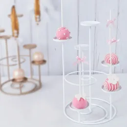 Party Decoration Metal Lollipop Dessert Stand Ladder Rack Macaron Cake Birthday Table Wedding Display Window Props