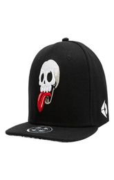 skull tongue out baseball cap fashion hip hop caps men and women universal hat outdoor leisure sports golf hats9239682