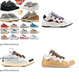 Women Men casual shoes Leather Curb Sneakers Designer Dress running Shoes Extraordinary Casual Sneaker Original edition