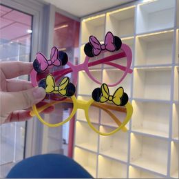 Wholesale Lovely Cat Eye Children Sunglasses Personality Bowknot Sun Glasses Kids Cute Baby Eyewear Trend Girls Boy Eyeglasses