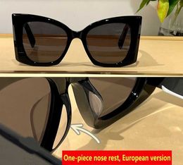 Designer Hipster Poplar Woods Glasses de sol Pernas largas femininas Super frias óculos de sol de olho de gato de gato personalidade masculina óculos de sol europeus