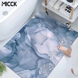Bath Mats MICCK Mat Absorbent Quick Dry Washable Super Floor Memory Foam Rug Non-Slip Instant Nordic Bathroom Carpet