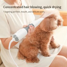 3 in1 Pet Dog Dryer Quiet Hair Dryers and Comb Brush Grooming Kitten Cat Puppy Fur Blower Low Noise Temprature 240428
