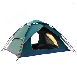 Tents And Shelters Tent Camping Folding Outdoor Fully Automatic Speed Open Rain Proof Sunscreen Wilderness Portable Equipment