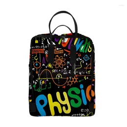 Backpack Fashion Science Formula 3d Backpacks Men Women School Bags Multi Pocket Travel Bag Teenage Notebook Shoulder