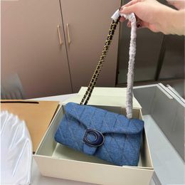 10A Fashion Mirror Quality Designer Taby Black Handbag Shoulder Clutch Bag Strap Purse Chain Womens Luxurys Bag Envelope Bags Mens Chai Iedc