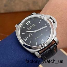 Custom Wrist Watch Panerai Men's Submersible Bronze Watch Precision Steel Swiss Watch Fashion Casual Luxury Timepiece 44mm Gauge Black Belt PAM00312