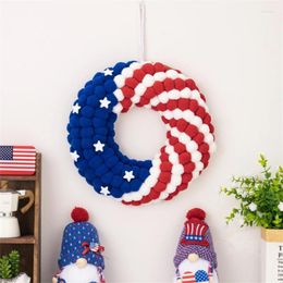 Party Decoration Artificial Wreath With Star For Front Door Farmhouses Indoor And Outdoor Garden