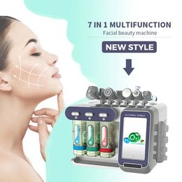 7 in 1 Facial Oxygen Jet Peel Water Dermabrasion Pore Shrink Skin Care Blackhead Remover facial Machine Beauty Health