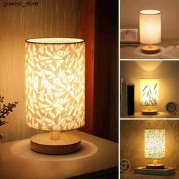 Night Lights Linen Table Lamp USB Power Supply Modern Nordic Table Lamp Night Lamp Touch Control Bedhead Lamp for Bedroom and Living Room Decoration S240513