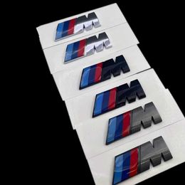 Car Stickers 3D ABS M Car Body Side Badge Body Rear Trunk Decor Sticker Car Modification Accessorie For All BMW M Power X1 X3 X5 X7 E71 T240513
