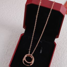 Luxury Gold Necklace Designer Chain Necklaces For Woman Fashion Necklace Gift Chain Jewelry Supply