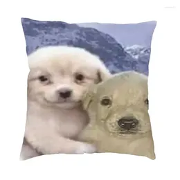 Pillow Jotchua Anime Cartoon Dog Cover Soft Luxury Pillows Case For Sofa Home Decor