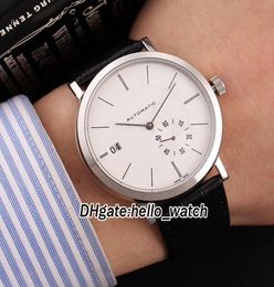 5 Color Cheap New Altiplano Date G0A38131 White Dial Automatic Mens Watch Rose Gold High Quality Leather Strap Sport Watches hello3858940